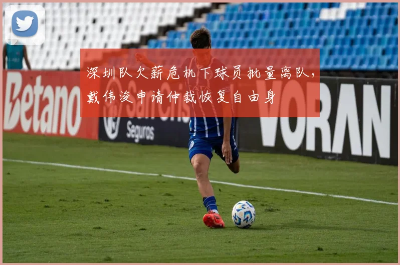 深圳队欠薪危机下球员批量离队,戴伟浚申请仲裁恢复自由身